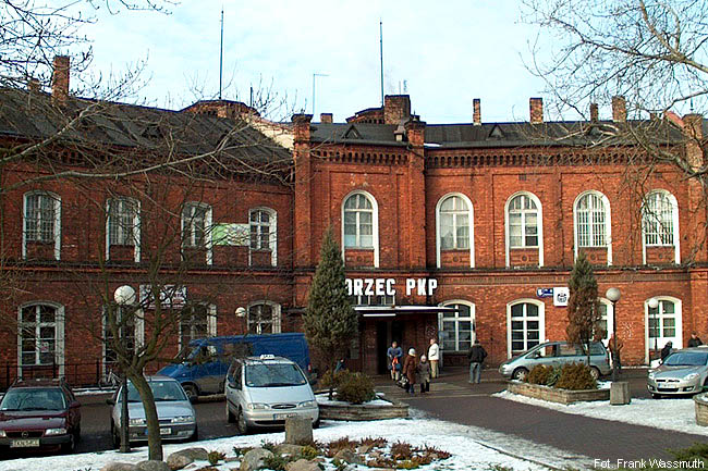 Kostrzyn, former Kuestriner Neustadt, only few old buildings between a lot new buildings