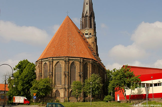 Königsberg/Nm. Die von Hinrich Brunsberg gestaltete Marienkirche
